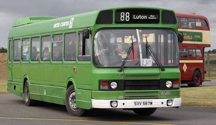 United Counties Leyland National 2 587